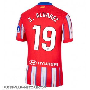 Atletico Madrid Julian Alvarez #19 Replik Heimtrikot 2024-25 Kurzarm